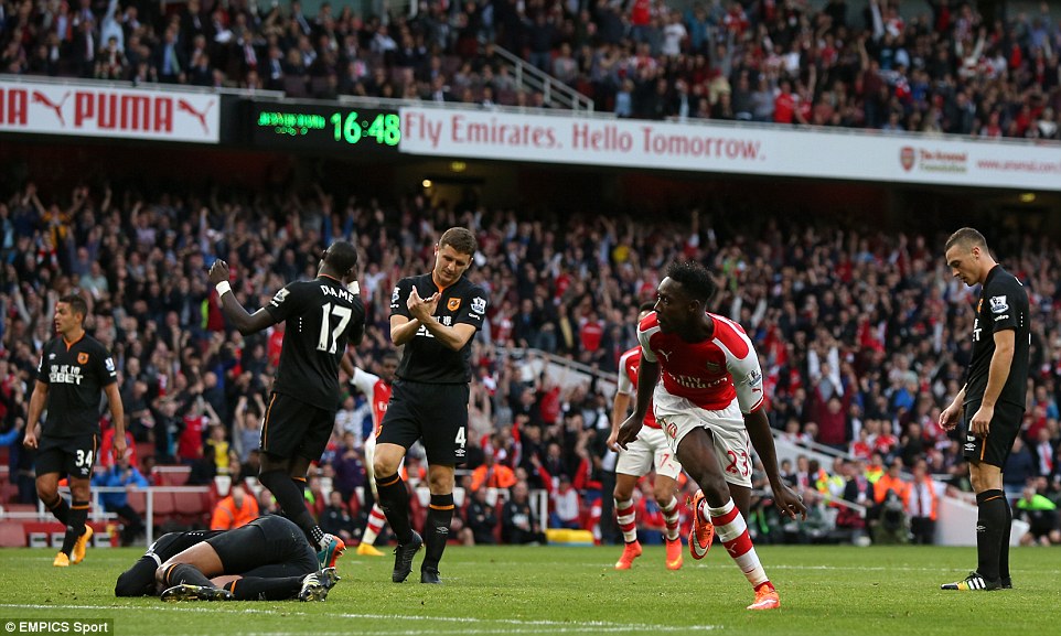 دنی ولبک|آرسنال 2 - 2 هال سیتی / لیگ جزیره