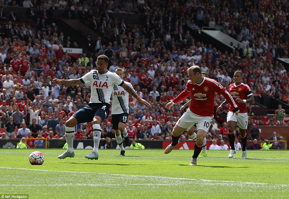 وین رونی|منچستر یونایتد 1 - 0 تاتنهام / لیگ جزیره