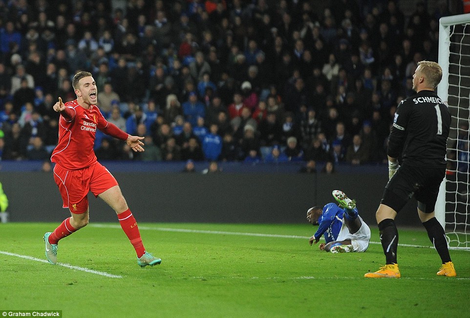 جردن هندرسون|لستر سیتی 1 - 3 لیورپول / لیگ جزیره