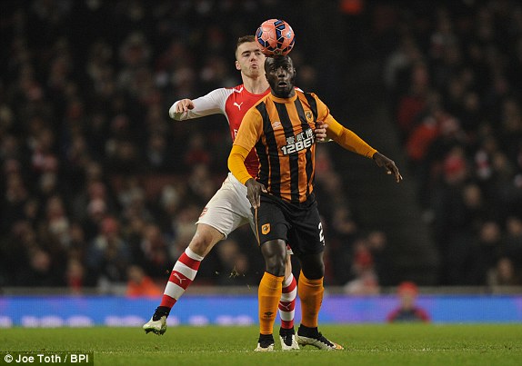 کالوم چمبرز|آرسنال 2 - 0 هال سیتی / جام حذفی انگلستان