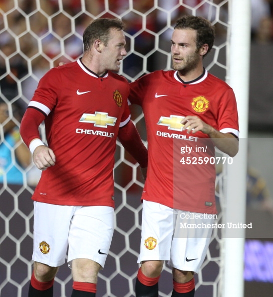 ماتا - رونی|منچستر یونایتد 7-0 لس آنجلس گلکسی / دیدار تدارکاتی