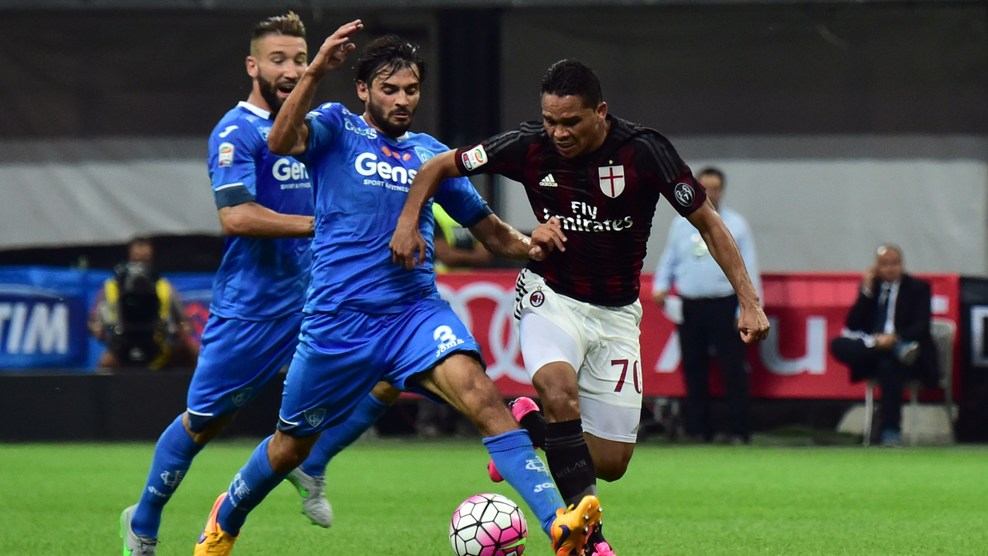 كارلوس باكا|میلان 2 - 1 اِمپولی / سری آ