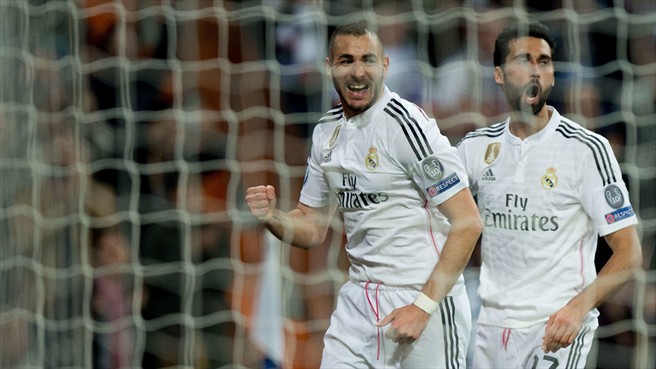 کریم بنزما|رئال مادرید 3 - 4 شالکه / لیگ قهرمانان