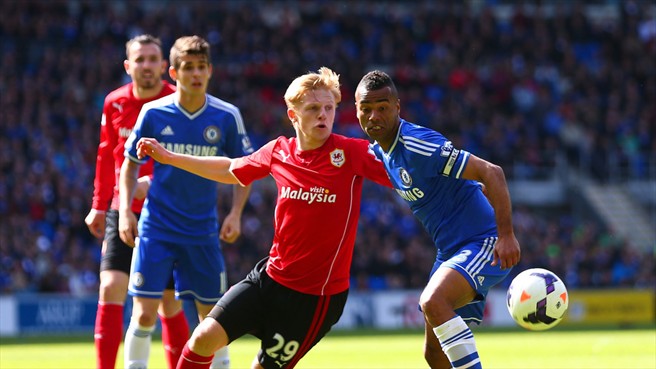 اشلی کول|چلسي 2-1 کارديف