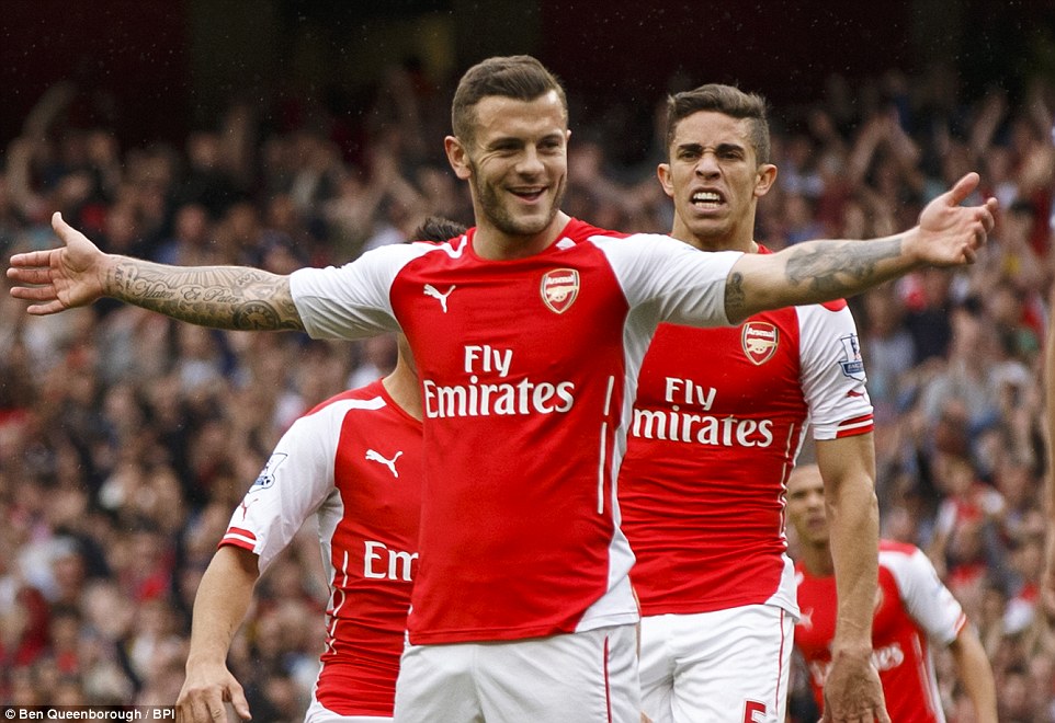 جک ویلشر|آرسنال 4 - 1 وست برومویچ / لیگ جزیره