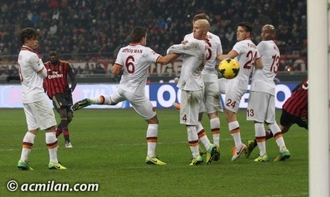 میلان ۲-۲ رم / هفته شانزدهم|میلان ۲-۲ رم / هفته شانزدهم