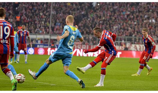 فرانک ريبری|بایرن مونیخ 4 - 1 کلن / بوندسلیگا