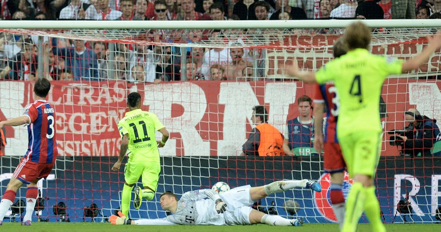 نیمار|بایرن مونیخ 3 - 2 بارسلونا / لیگ قهرمانان