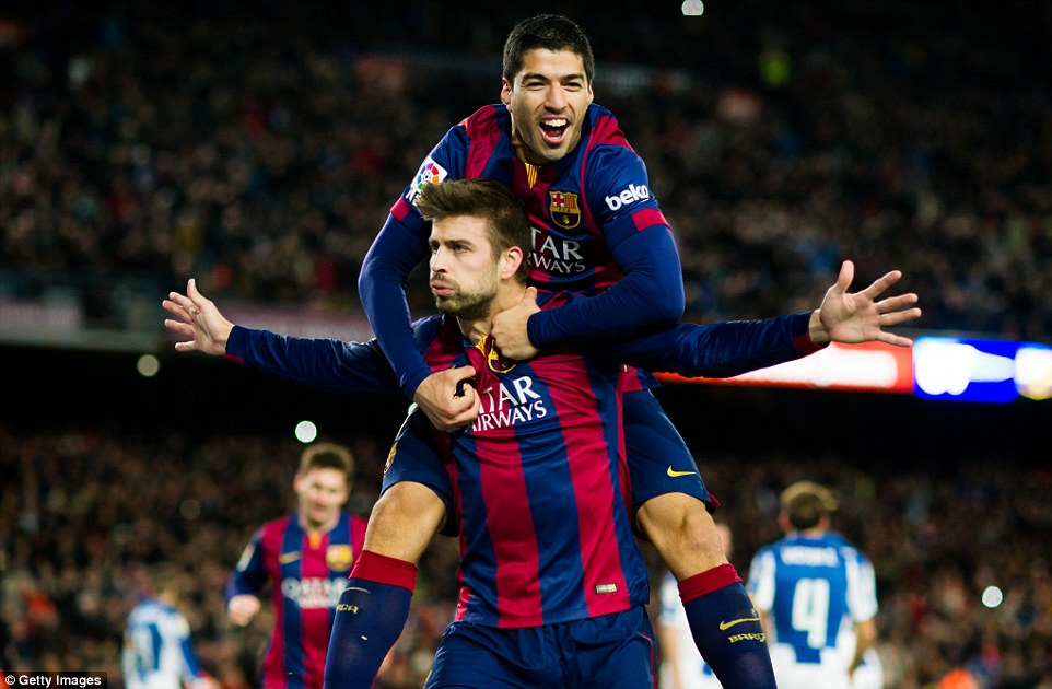 لوئیس سوارز - جرارد پیکه|None