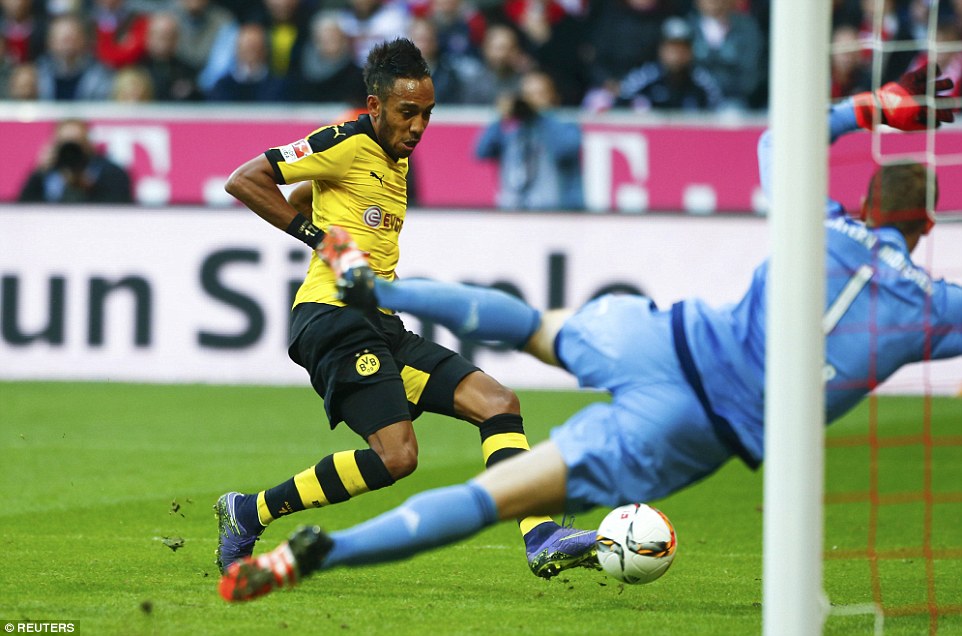 پیر امریک اوباميانگ|بایرن مونیخ 5 - 1 بوروسيا دورتموند / بوندس لیگا