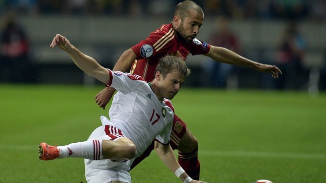 جوردی آلبا|بلاروس 0 - 1 اسپانیا / مقدماتی یورو 2016