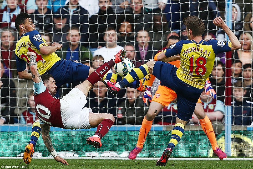 دیوید اوسپینا|بِرنلی 0 - 1 آرسنال / لیگ جزیره