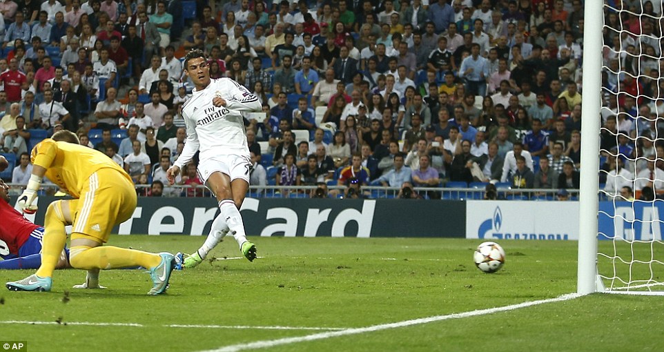 کریستیانو رونالدو|رئال مادرید 5-1 بازل / لیگ قهرمانان