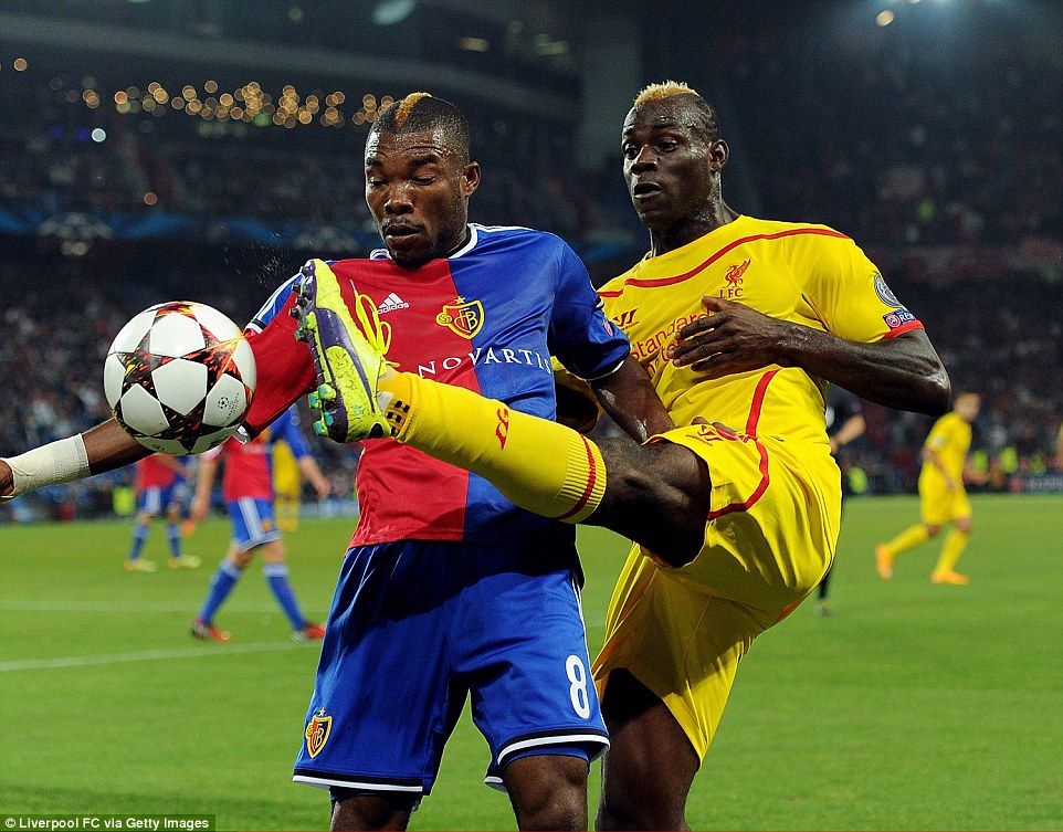 بالوتلی|بازل 1-0 لیورپول / لیگ قهرمانان