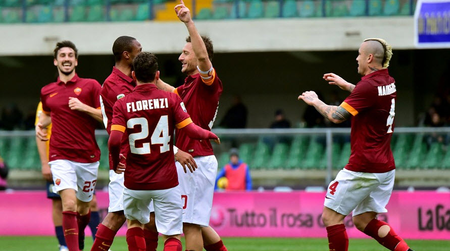 فرانچسکو توتی|هلاس ورونا 1 - 1 رم / سری آ