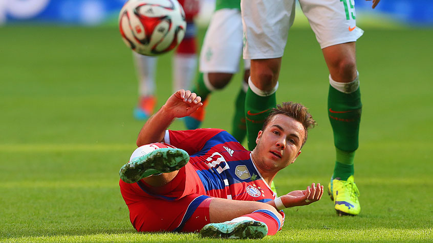 ماریو گوتزه|بایرن مونیخ 6 - 0 وردربرمن / بوندسلیگا