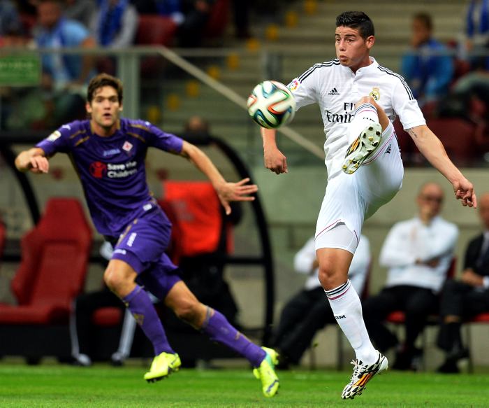 جیمز رودریگز|فیورنتینا 2-1 رئال مادرید / دیار دوستانه