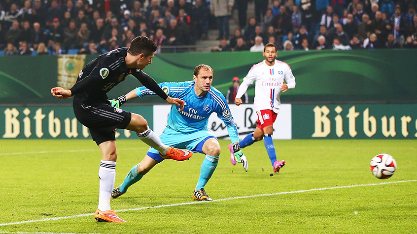 رابرت لواندوفسکی|هامبورگ 1 - 3 بایرن مونیخ / جام حذفی