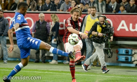 آلسيو چرچی|میلان 1 - 1 سامپدوریا / سری آ