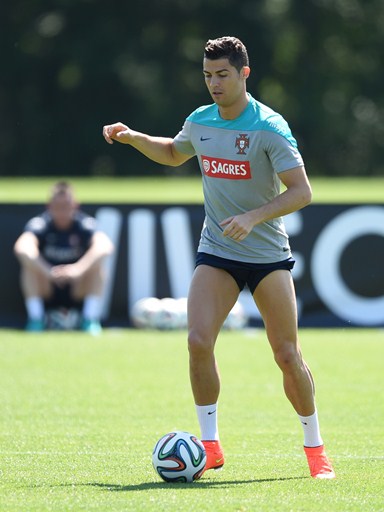 کريس‌ رونالدو|تمرين کريس‌ رونالدو با تيم ملي پرتغال