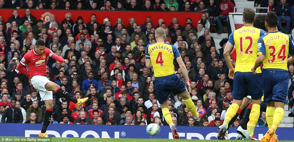 کریس اسمالینگ|منچستر یونایتد 1 - 1 آرسنال / لیگ جزیره