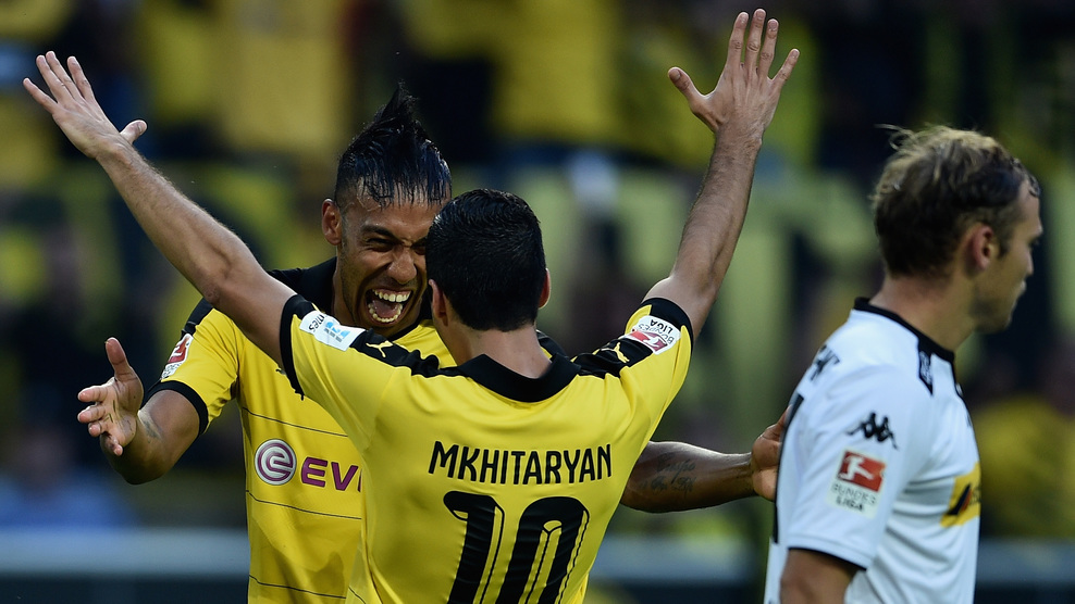 هنريخ مخیتاریان|بوروسيا دورتموند 4 - 0 مونشن گلادباخ / بوندسلیگای آلمان
