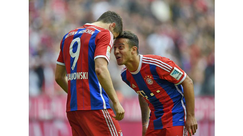 تیاگو آلکانترا|بایرن مونیخ 3 - 0 اینتراخت فرانکفورت / بوندسلیگا