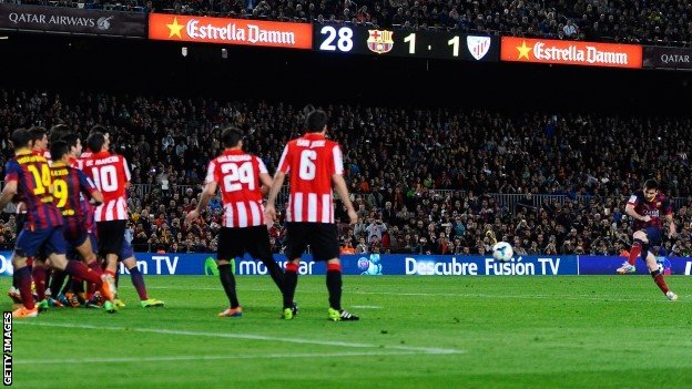 لیونل مسی|صحنه ضریه ایستگاهی دیدنی مسی