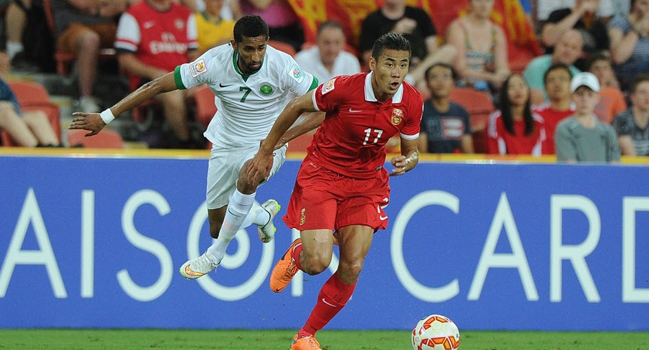 چنگدانگ ژانگ|عربستان 0 - 1 چین / جام ملت های آسیا 2015