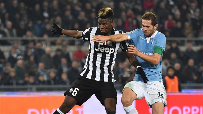 پل پوگبا|لاتزیو 0 - 3 یوونتوس / سری آ