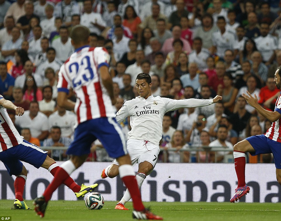 کریستیانو رونالدو|رئال مادرید 1-1 اتلتیکو مادرید / سوپركاپ