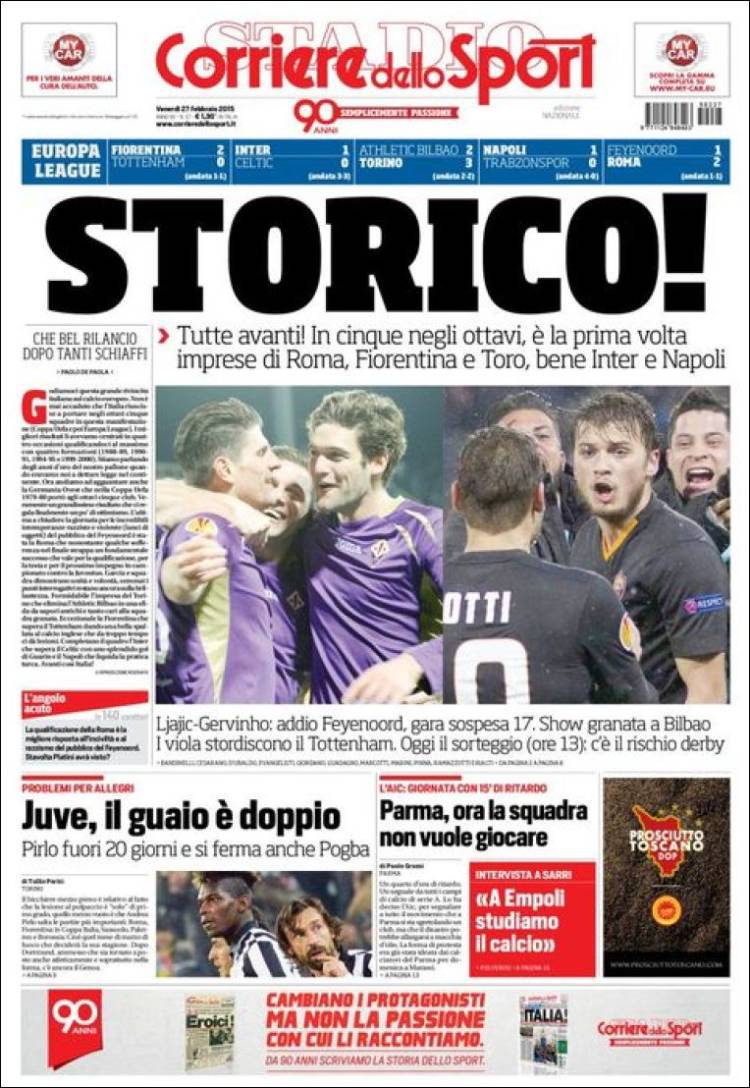 کوریه‌ره دلو اسپورت