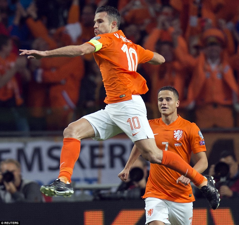 رابین فن پرسی|هلند 6 - 0 لتونی / مقدماتی جام ملت های اروپا