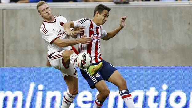 ایگناسیو آباته|آث میلان 3-0 گوادالاراخا مکزیک / دیدار دوستانه