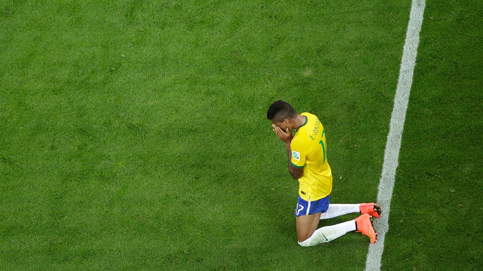 لوئیز گوستاوو|عکس العمل لوئیز گوستاوو بعد از باخت سنگین مقابل ژرمن ها.