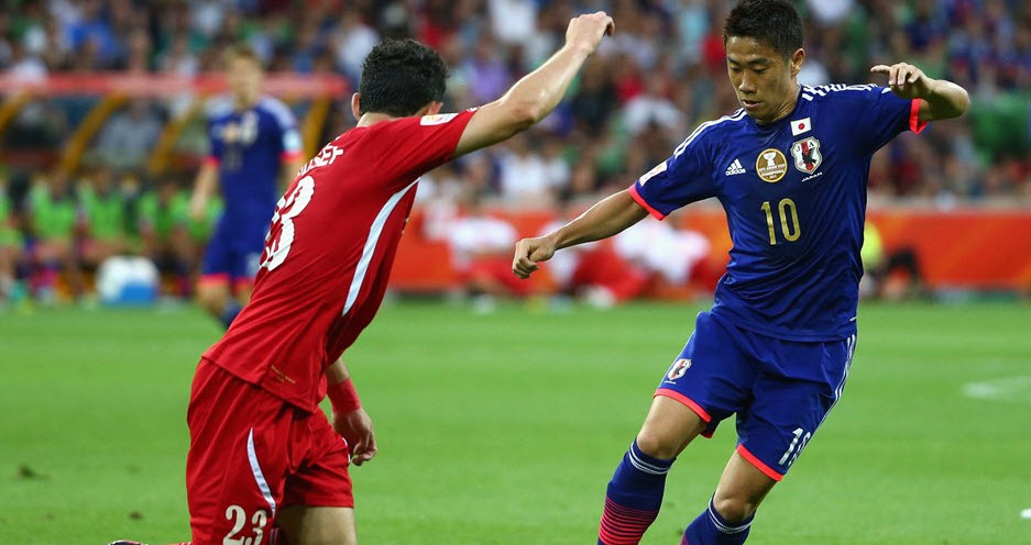 شينجی کاواگا|ژاپن 2 - 0 اردن / جام ملت های آسیا 2015