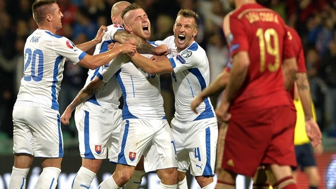 يورای كوكا|اسلواکی 2-1 اسپانیا / مقدماتی یورو 2016