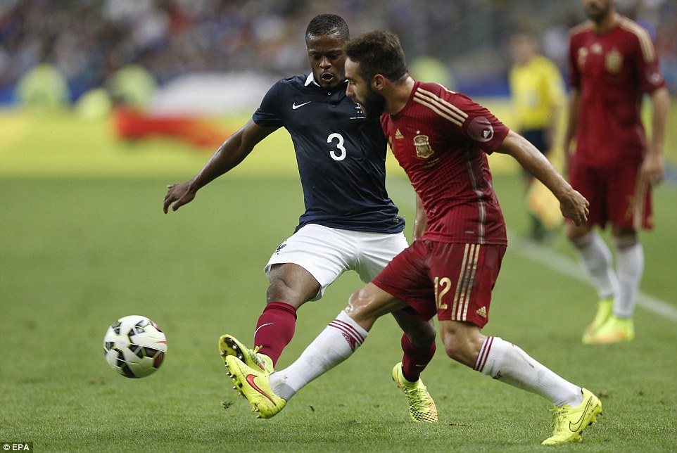 پاتریس اورا - کارواخال|فرانسه 1-0 اسپانیا / دیدار دوستانه