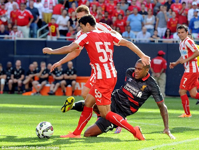 گِلِن جانسون|لیورپول 1-0 المپاکوس / کاپ گینس