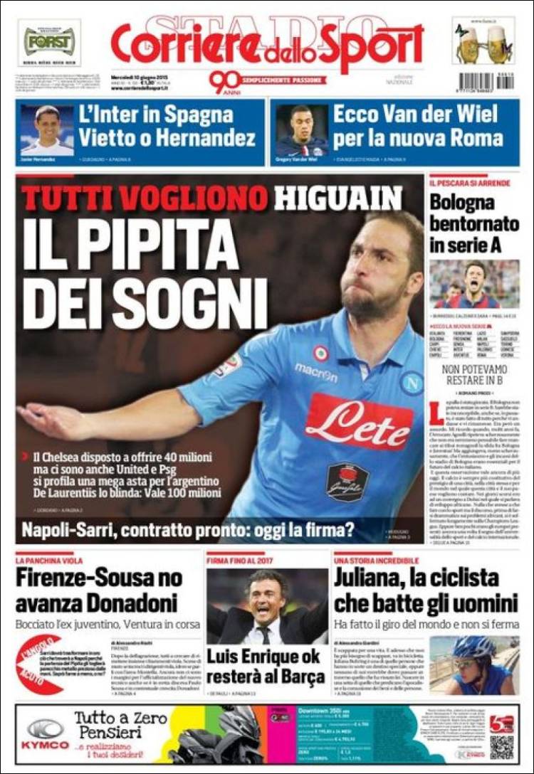 کوریه‌ره دلو اسپورت