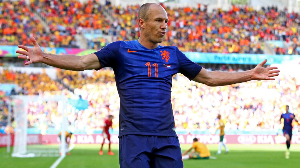 آرین روبن|استرالیا 2 –3 هلند / مرحله گروهی جام جهانی