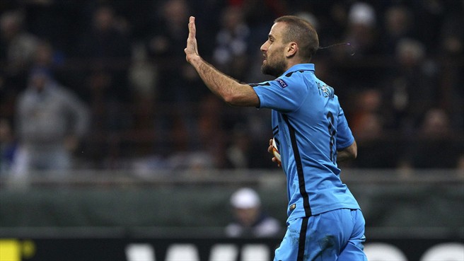 رودریگو سباستین پالاسیو|اینترمیلان 1 - 2 وولفسبورگ / لیگ اروپا