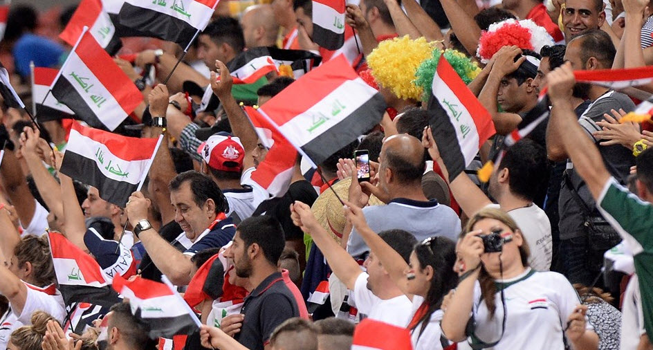 هواداران عراق|عراق 1 - 0 اردن / جام ملت های آسیا 2015