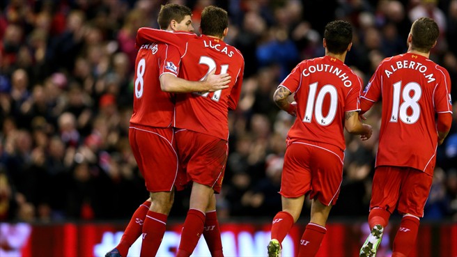 استیون جرارد|لیورپول 2 - 2 لیستر سیتی / لیگ جزیره