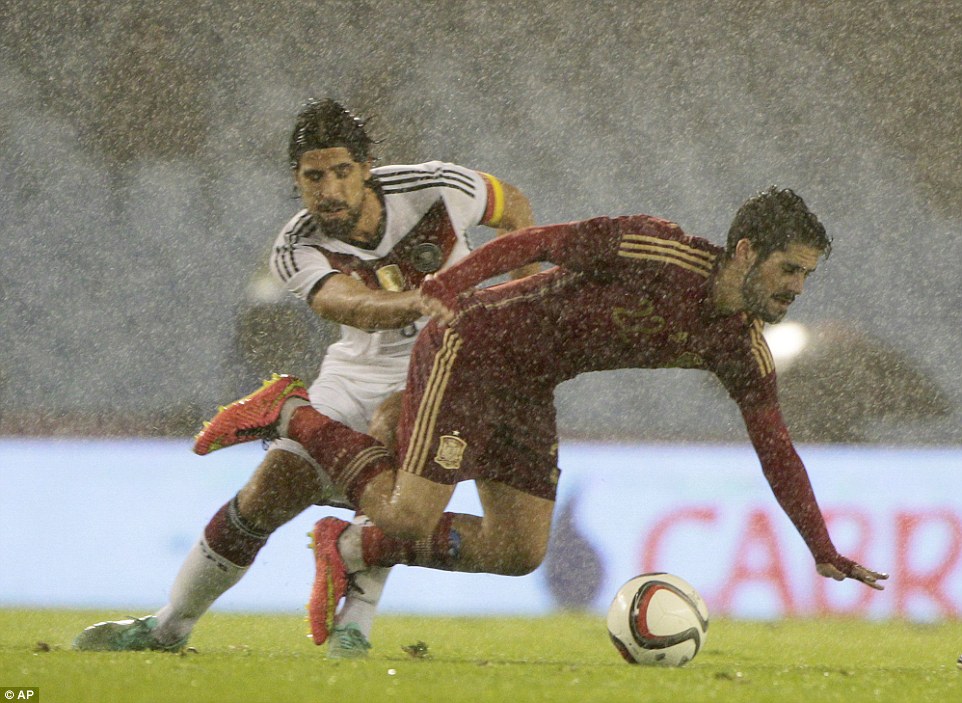 سامی خدیرا - ایسکو|اسپانیا 0 - 1 آلمان / دیدار دوستانه