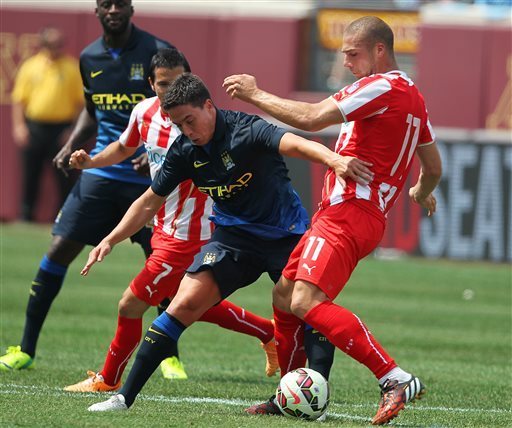 سمیر نصری|منچسترسیتی 2-2 المپیاکوس / گینس کاپ