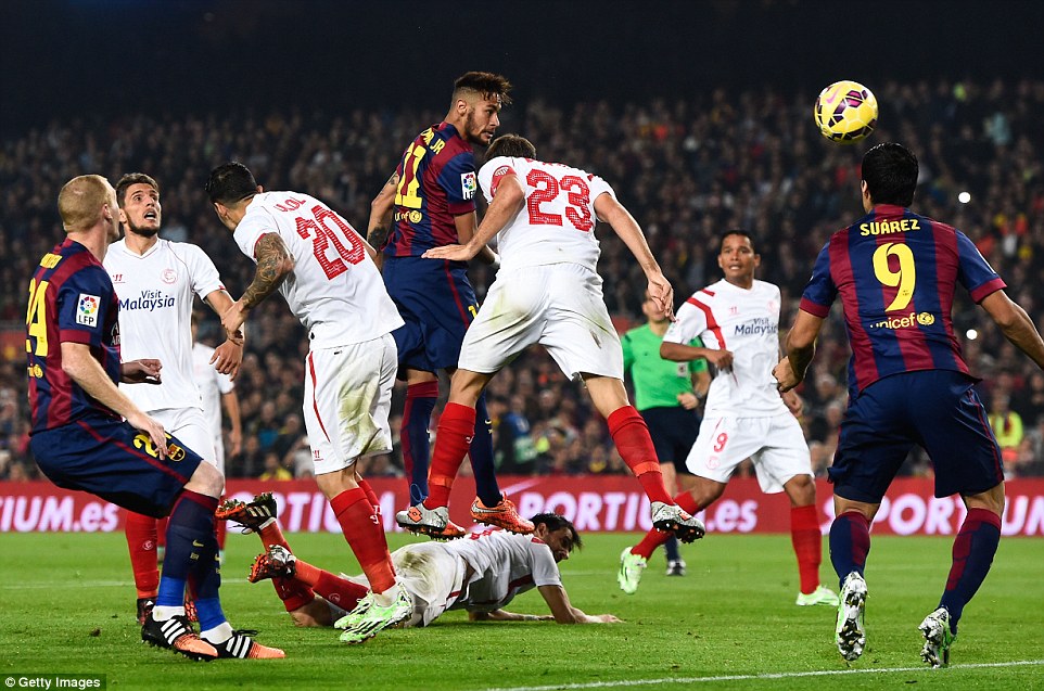 نیمار|بارسلونا 5 - 1 سه ویا / لالیگا