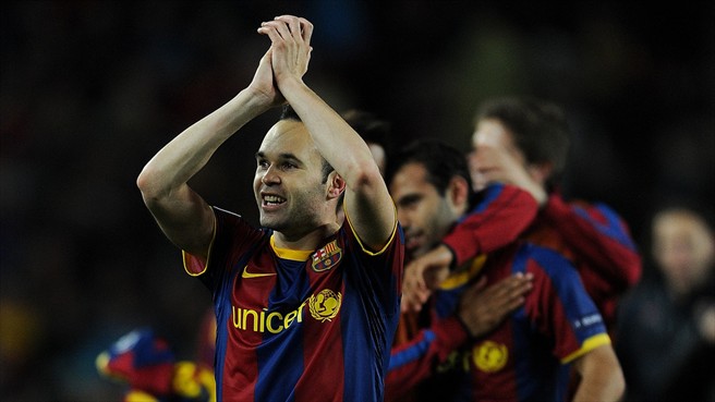 آندرس اینیستا|3- آندرس اینیستا (بارسلونا 2005/06، 2008/09، 2010/11)