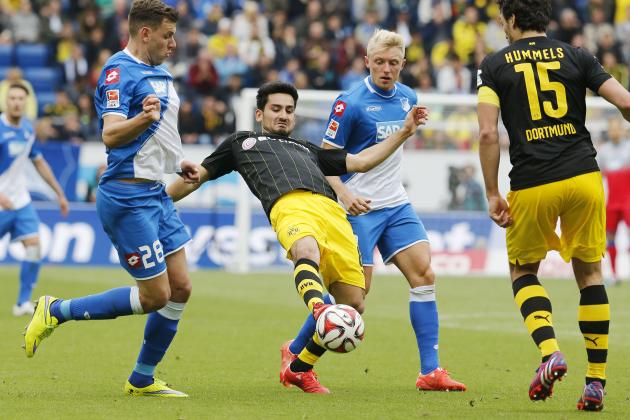 اُموت گوندوگان|هوفنهايم 1 - 1 بوروسيا دورتموند / بوندسلیگا