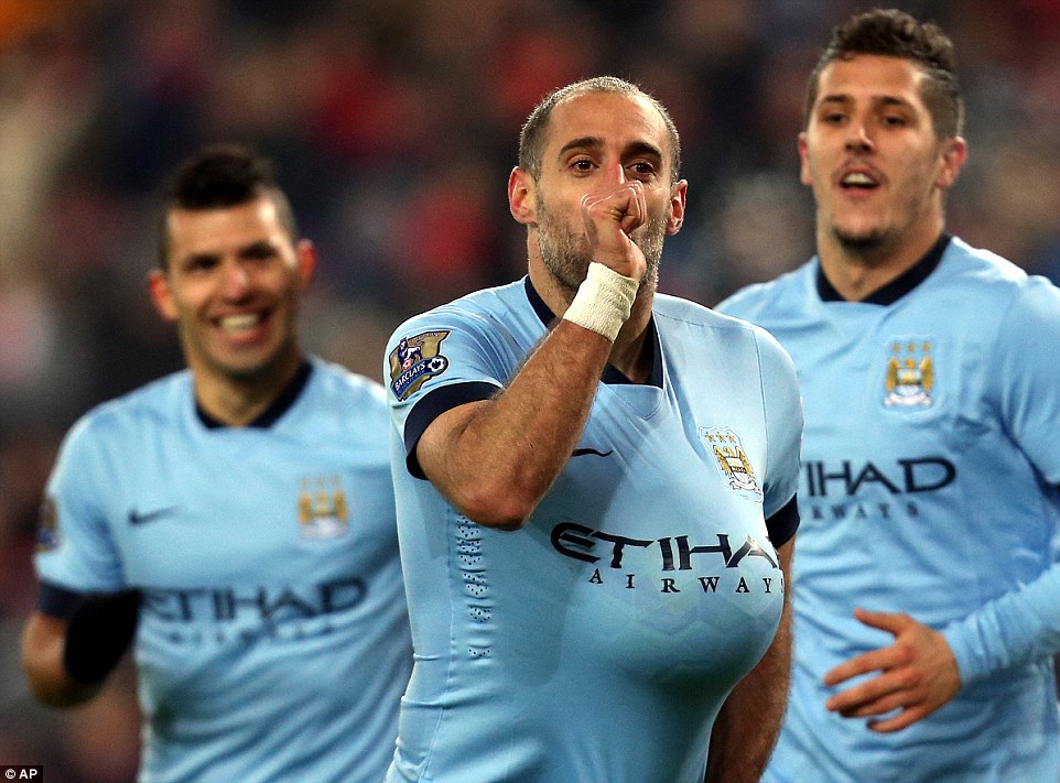 پابلو زابالتا|ساندرلند 1 - 4 منچستر سیتی / لیگ جزیره